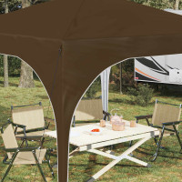 Produktbild för Pop-up Partytält 290 x 290 x 245 cm Taupe