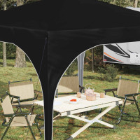 Produktbild för Pop-up Partytält 290 x 290 x 245 cm Svart