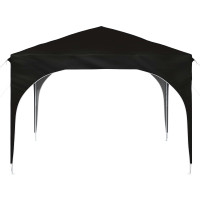 Produktbild för Pop-up Partytält 290 x 290 x 245 cm Svart