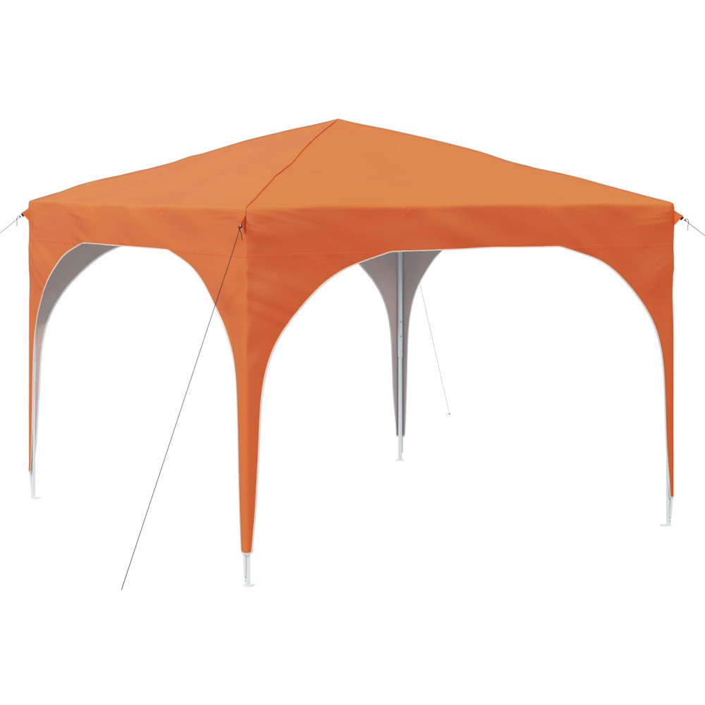 Produktbild för Pop-up Partytält 290 x 290 x 245 cm Orange