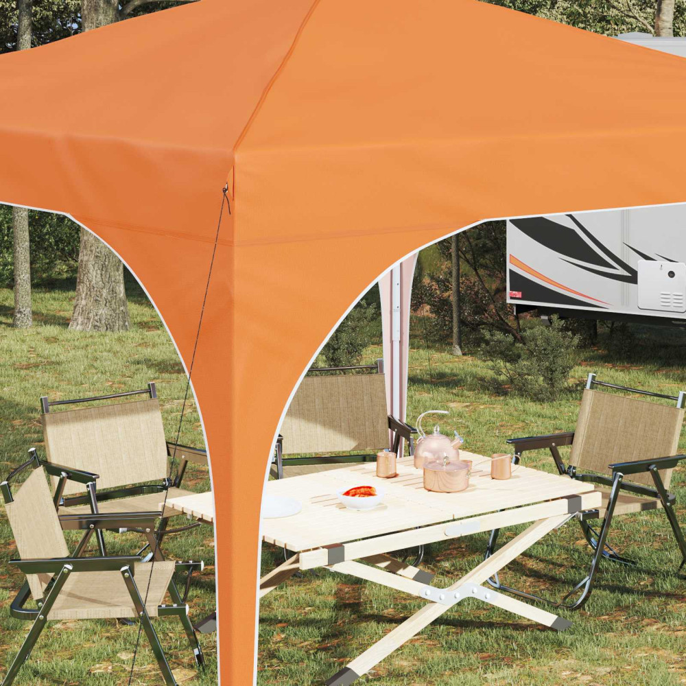 Produktbild för Pop-up Partytält 290 x 290 x 245 cm Orange