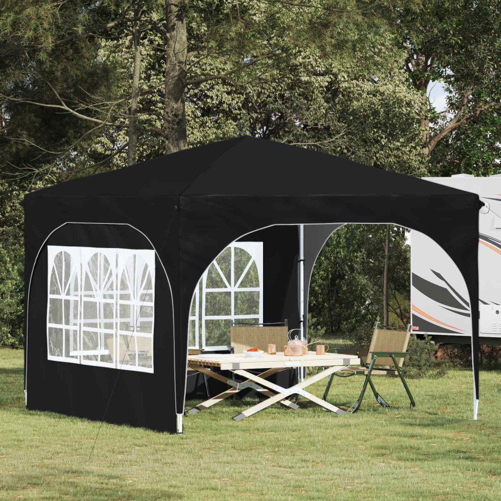 Produktbild för Pop-up Partytält 290 x 290 x 245 cm Antracit