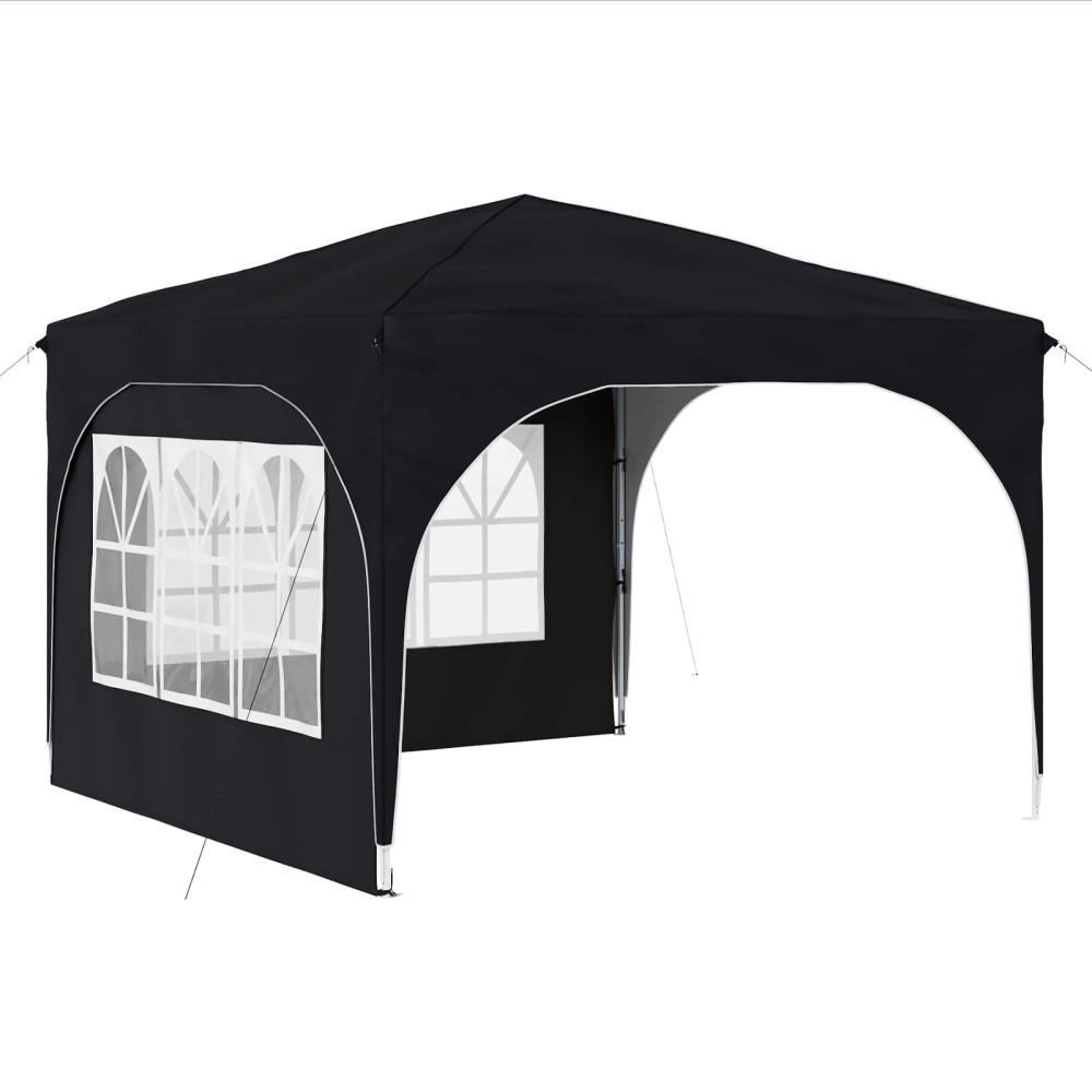 Produktbild för Pop-up Partytält 290 x 290 x 245 cm Antracit