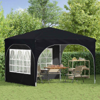Produktbild för Pop-up Partytält 290 x 290 x 245 cm Antracit