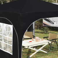 Produktbild för Pop-up Partytält 290 x 290 x 245 cm Antracit