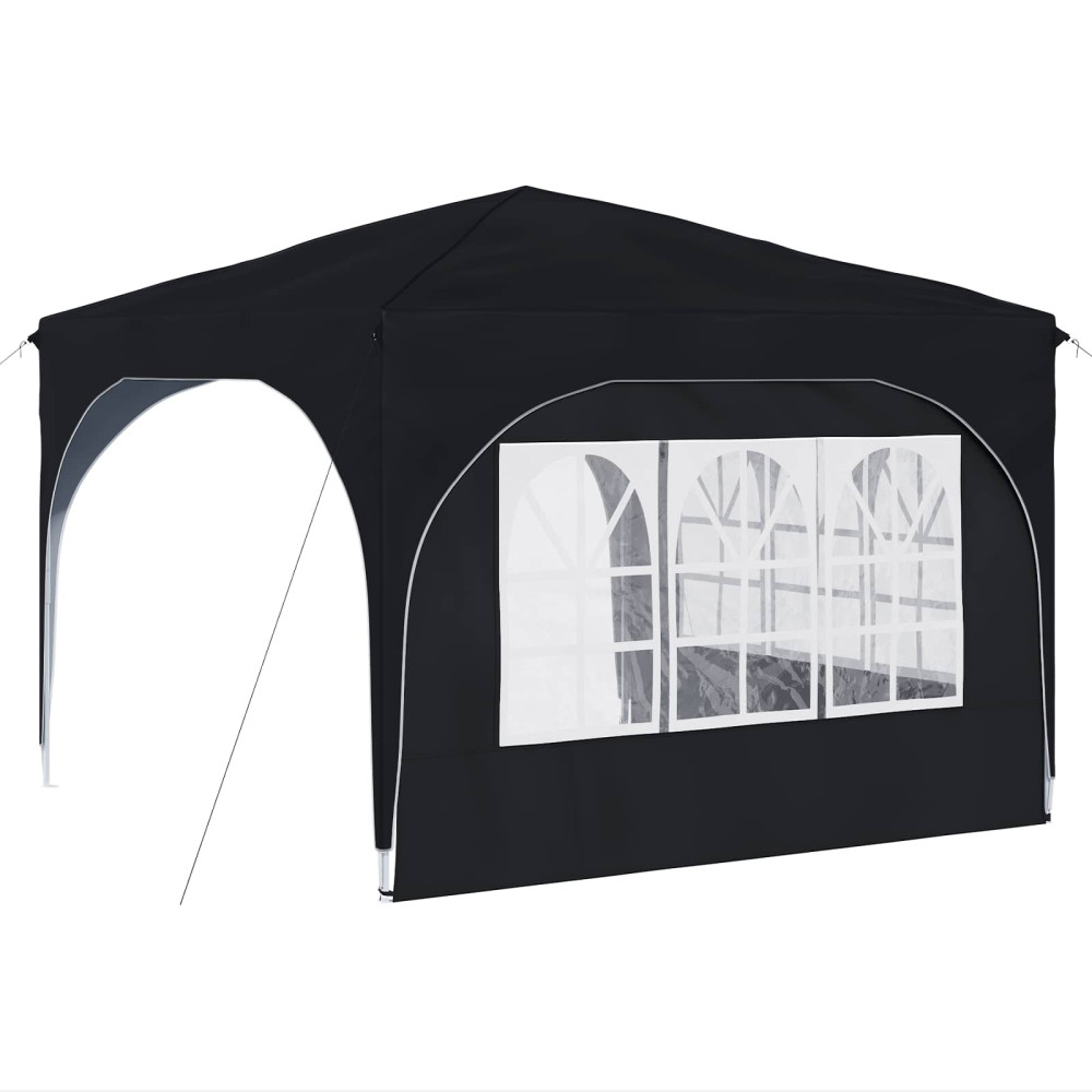 Produktbild för Pop-up Partytält 290 x 290 x 245 cm Antracit