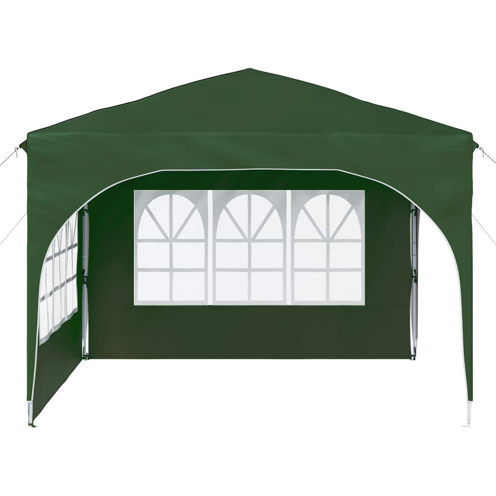 Produktbild för Pop-up Partytält 290 x 290 x 245 cm Grön
