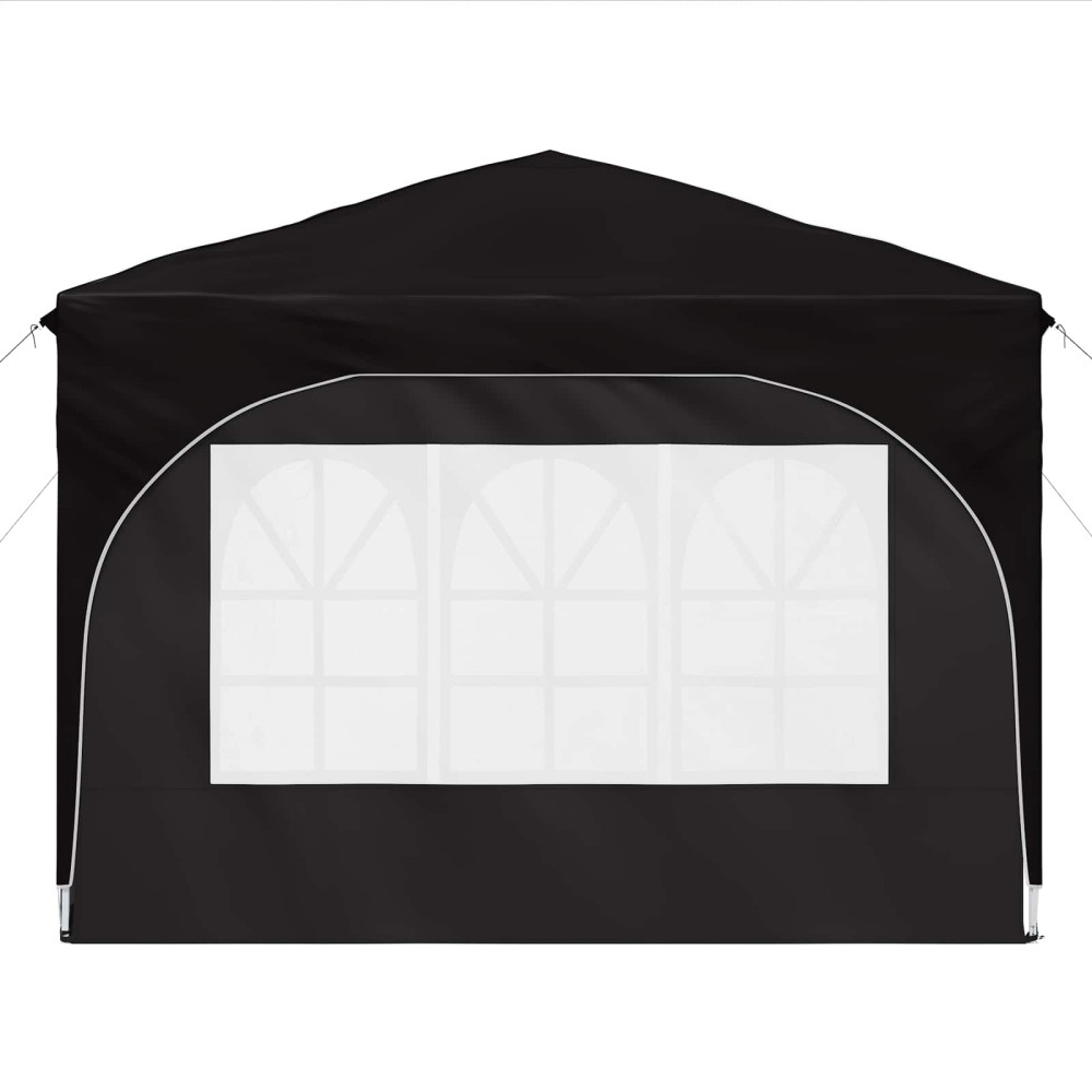 Produktbild för Pop-up Partytält 290 x 290 x 245 cm Svart