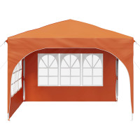 Produktbild för Pop-up Partytält 290 x 290 x 245 cm Orange