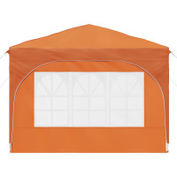 Produktbild för Pop-up Partytält 290 x 290 x 245 cm Orange