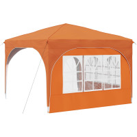 Produktbild för Pop-up Partytält 290 x 290 x 245 cm Orange