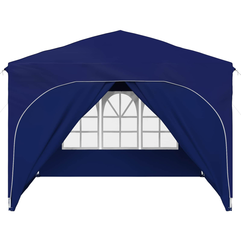 Produktbild för Pop-up Partytält 290 x 290 x 245 cm Blå