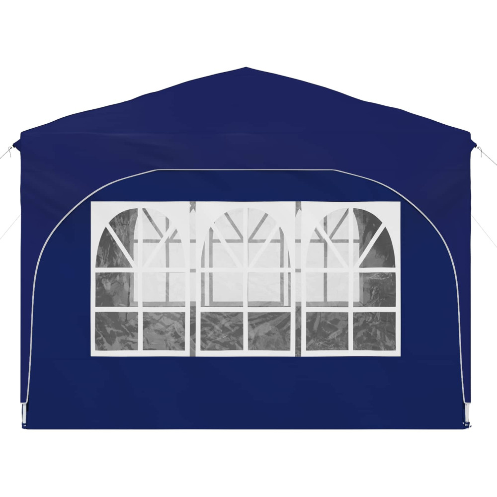 Produktbild för Pop-up Partytält 290 x 290 x 245 cm Blå