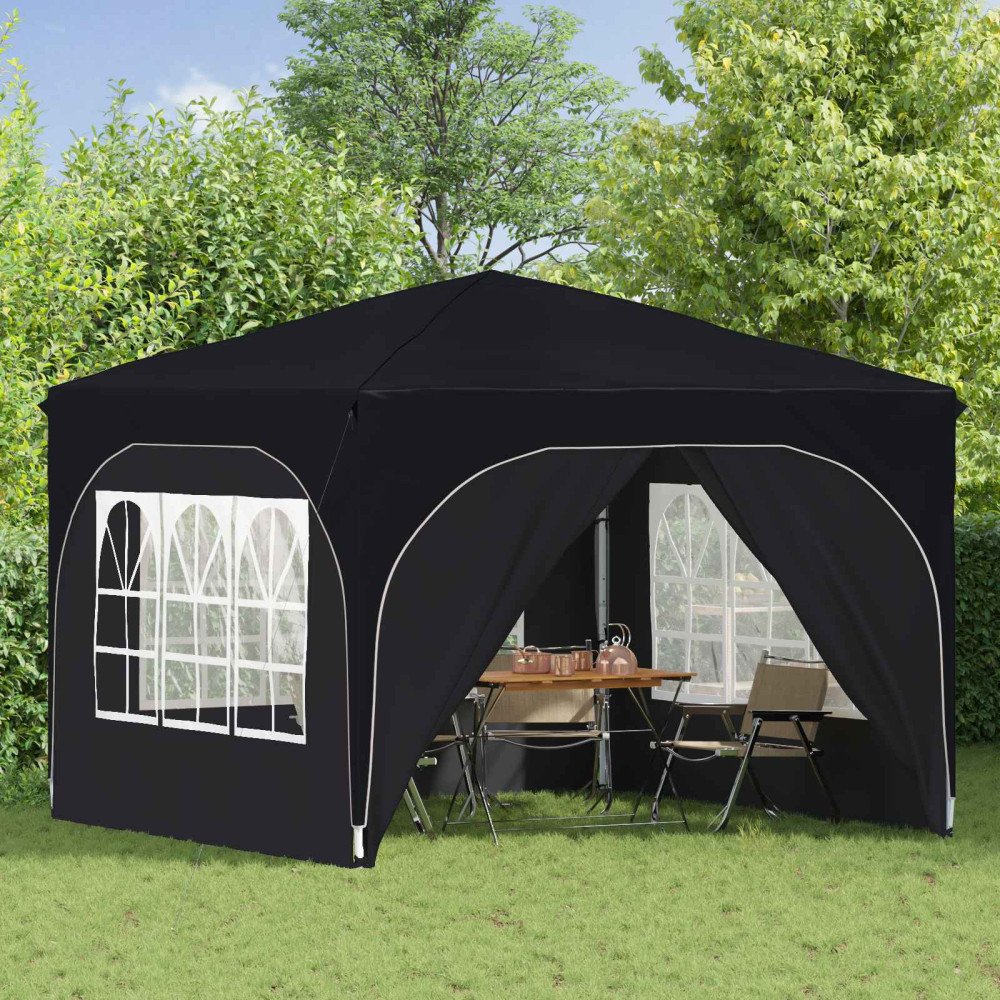 Produktbild för Pop-up Partytält 290 x 290 x 245 cm Antracit