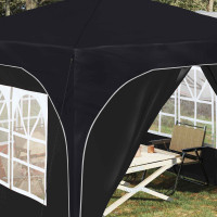 Produktbild för Pop-up Partytält 290 x 290 x 245 cm Antracit