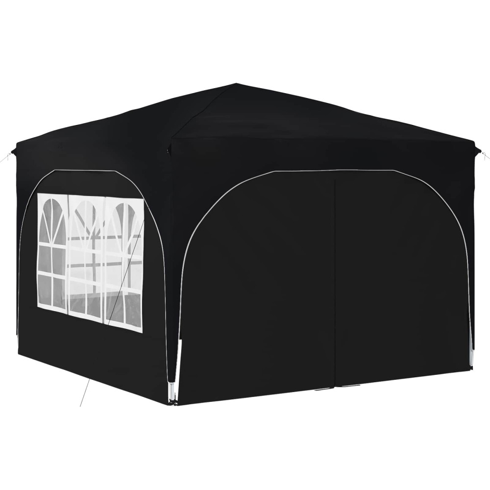 Produktbild för Pop-up Partytält 290 x 290 x 245 cm Antracit