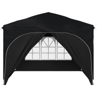 Produktbild för Pop-up Partytält 290 x 290 x 245 cm Antracit