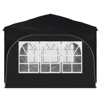 Produktbild för Pop-up Partytält 290 x 290 x 245 cm Antracit