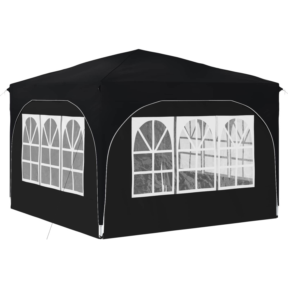 Produktbild för Pop-up Partytält 290 x 290 x 245 cm Antracit