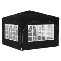 Produktbild för Pop-up Partytält 290 x 290 x 245 cm Antracit