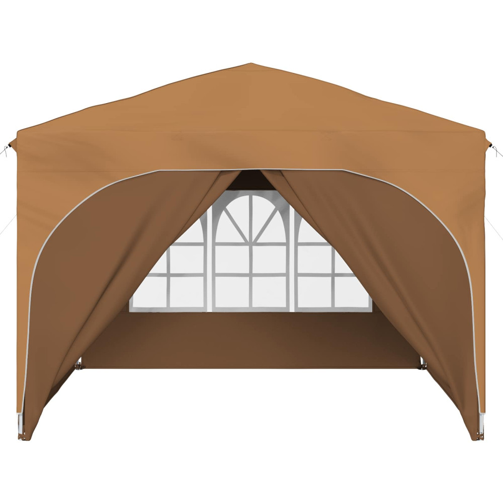 Produktbild för Pop-up Partytält 290 x 290 x 245 cm Beige