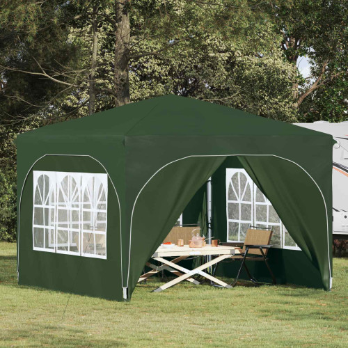 vidaXL Pop-up Partytält 290 x 290 x 245 cm Grön