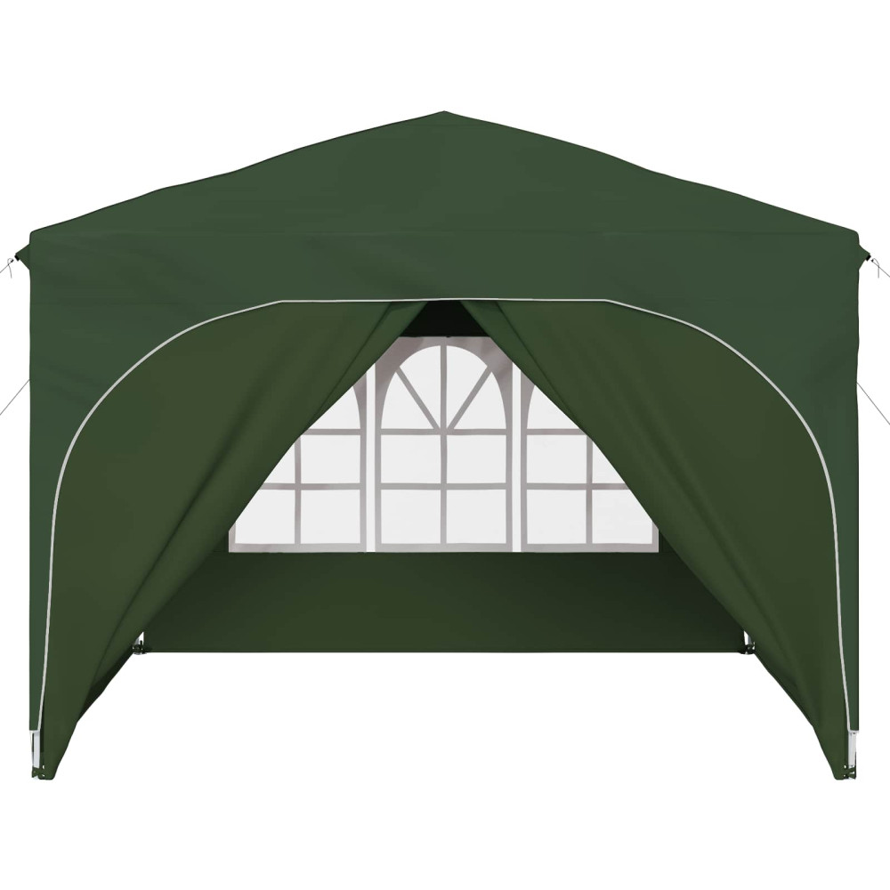 Produktbild för Pop-up Partytält 290 x 290 x 245 cm Grön