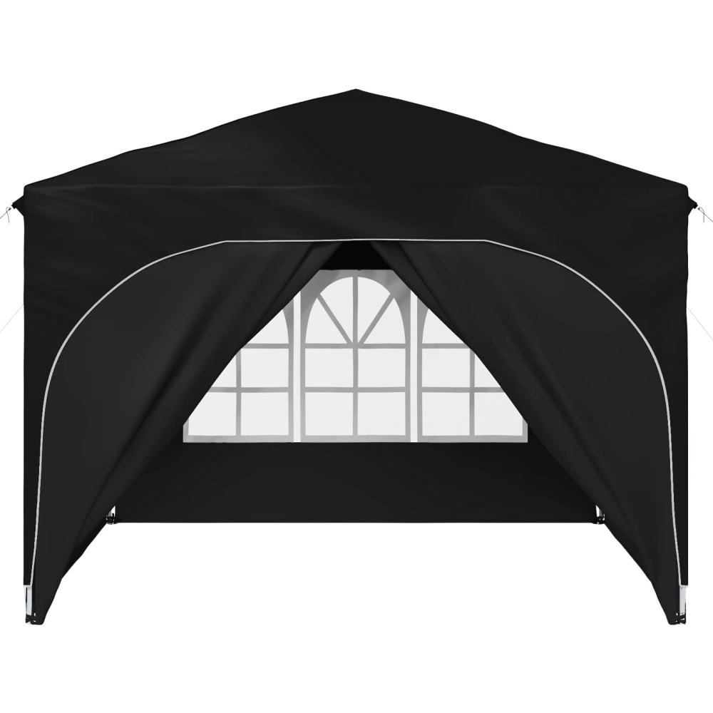 Produktbild för Pop-up Partytält 290 x 290 x 245 cm Svart