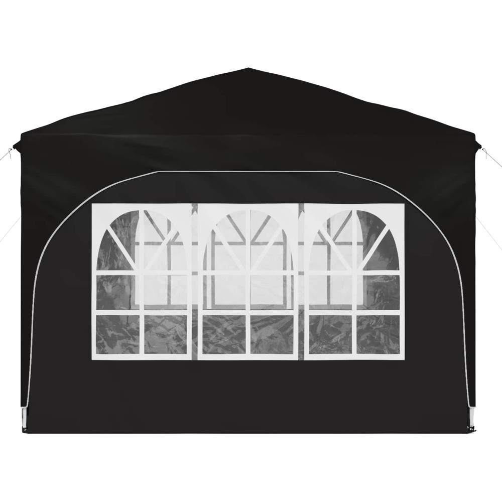 Produktbild för Pop-up Partytält 290 x 290 x 245 cm Svart