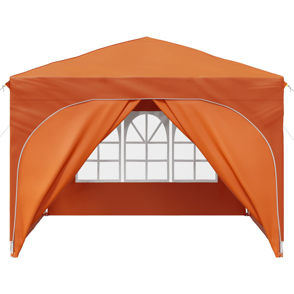 Produktbild för Pop-up Partytält 290 x 290 x 245 cm Orange
