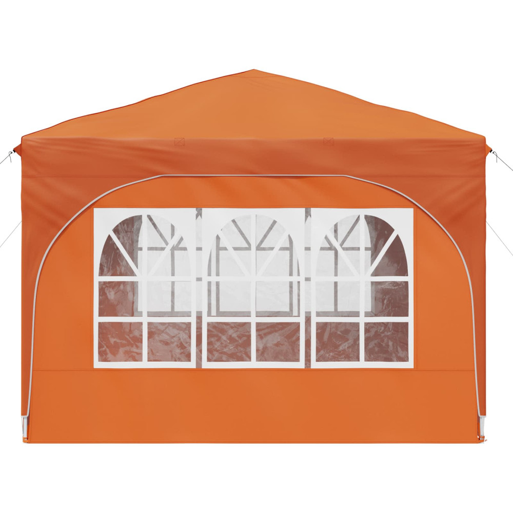 Produktbild för Pop-up Partytält 290 x 290 x 245 cm Orange