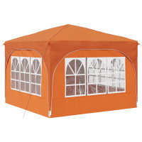 Produktbild för Pop-up Partytält 290 x 290 x 245 cm Orange