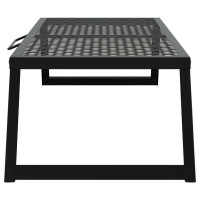 Produktbild för Vikbar Campinggrill Svart 58 x 31 x 2 cm Legerat stål