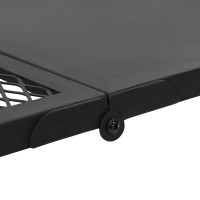 Produktbild för Vikbar Campinggrill Svart 31,5 x 26,5 x 4 cm Legerat stål