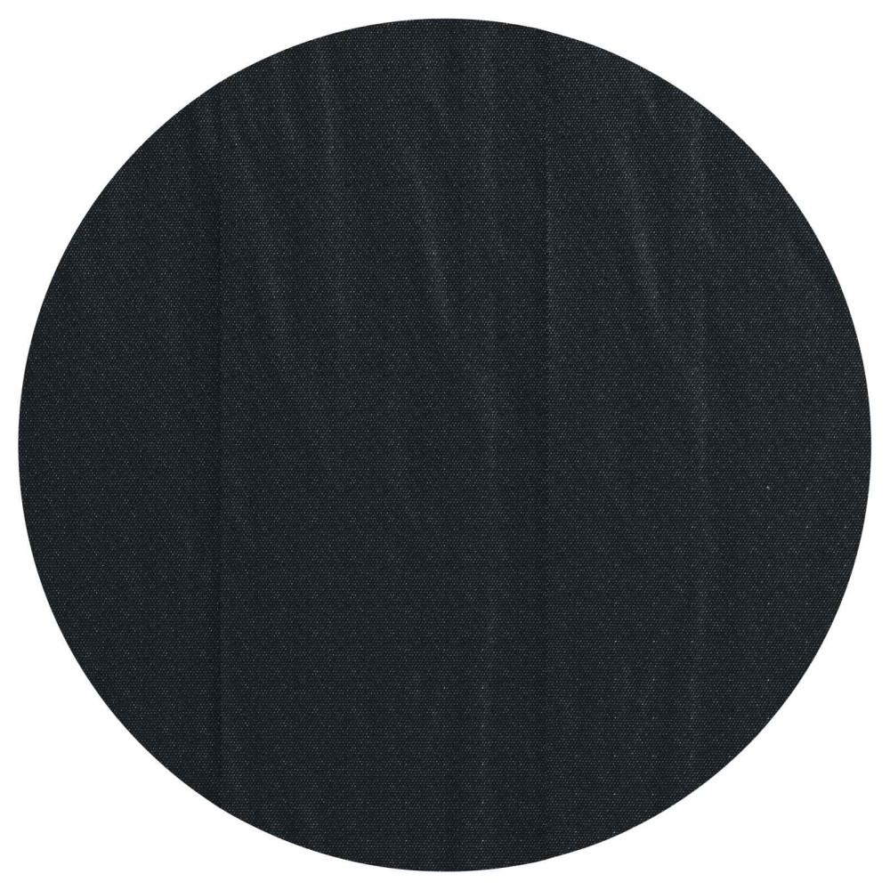 Produktbild för Solar Pool Cover Extra Heavy Ø 455 cm 400 μm Rund PE Svart