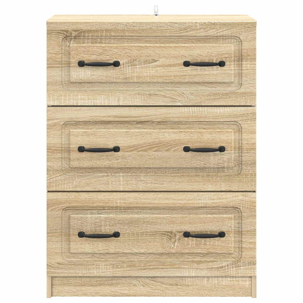 Produktbild för Lådans skåp Sonoma-ek 66 x 34,5 x 87 cm Konstruerat trä