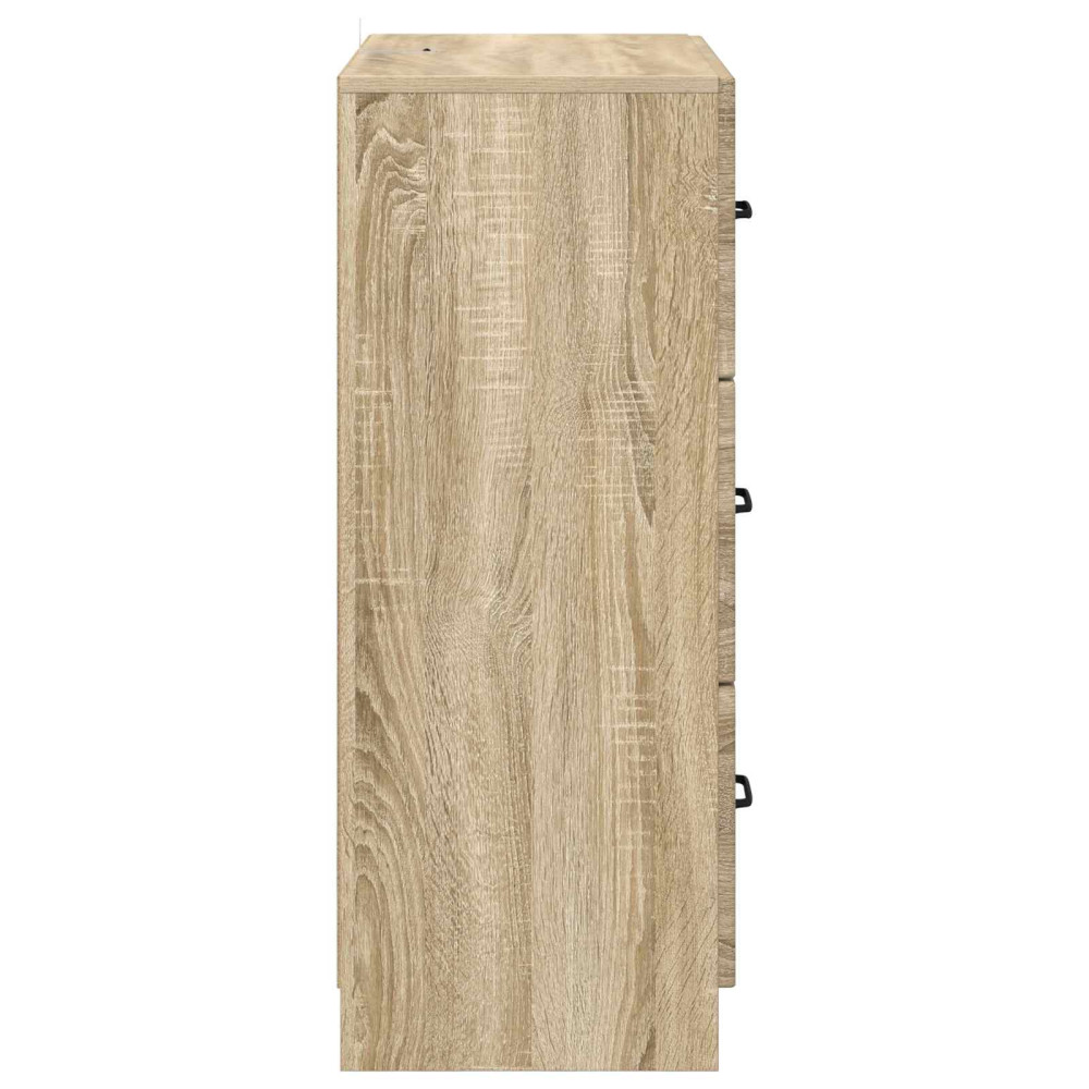 Produktbild för Lådans skåp Sonoma-ek 66 x 34,5 x 87 cm Konstruerat trä