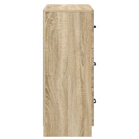 Produktbild för Lådans skåp Sonoma-ek 66 x 34,5 x 87 cm Konstruerat trä