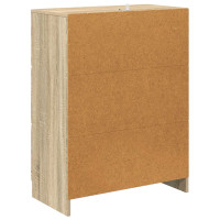 Produktbild för Lådans skåp Sonoma-ek 66 x 34,5 x 87 cm Konstruerat trä