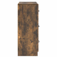 Produktbild för Lådans skåp Rökt ek 66 x 34,5 x 87 cm Konstruerat trä