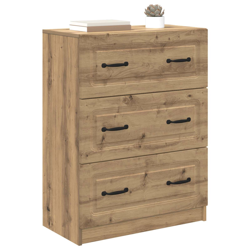 Produktbild för Lådans skåp Artisan-ek 66 x 34,5 x 87 cm Konstruerat trä