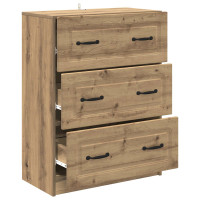 Produktbild för Lådans skåp Artisan-ek 66 x 34,5 x 87 cm Konstruerat trä