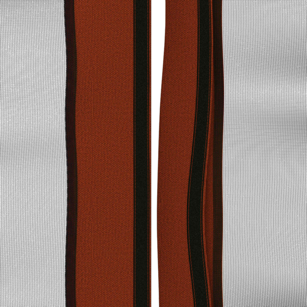 Produktbild för Gazebo-tak med sidoväggar Terracotta 600,5 x 300,5 cm Polyester