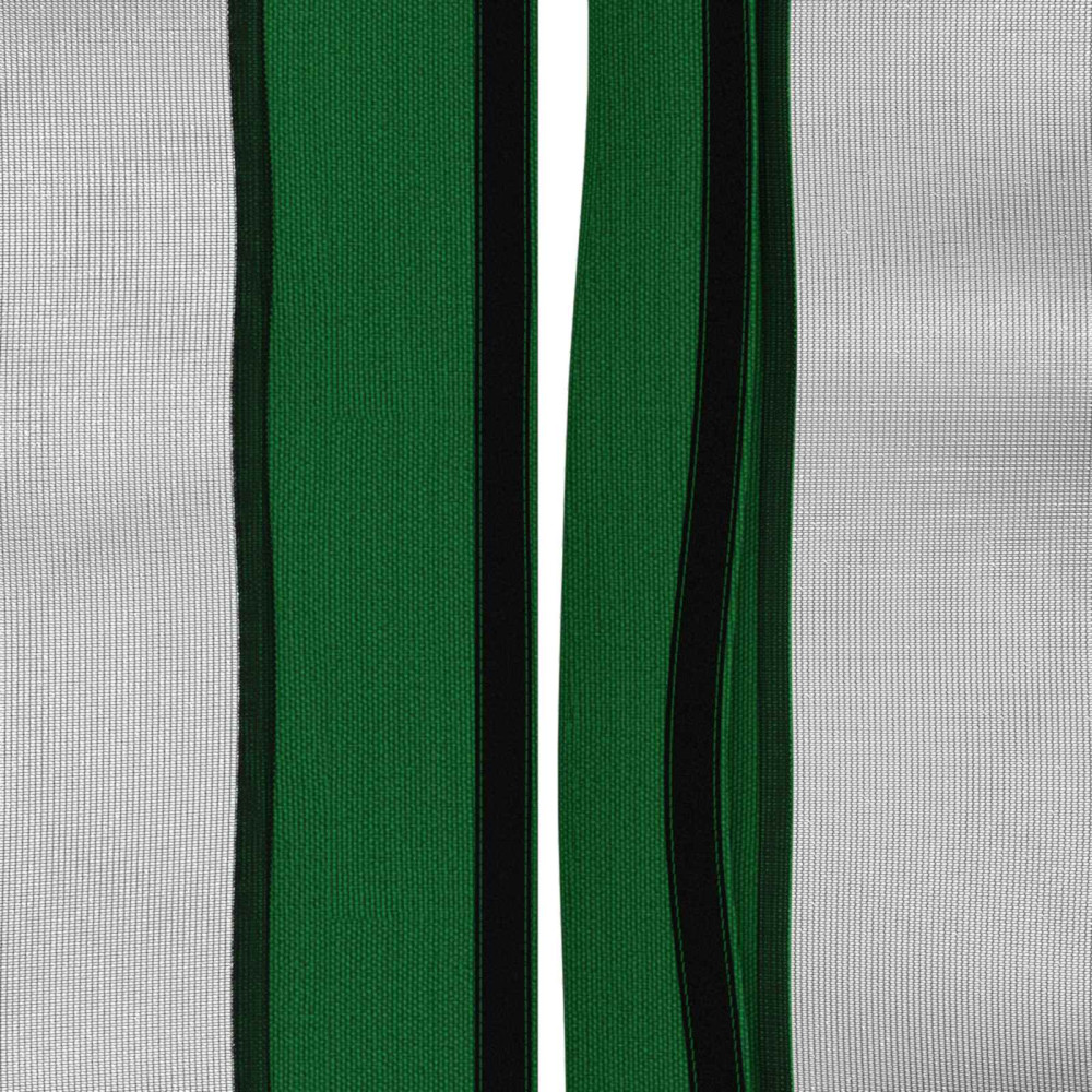 Produktbild för Gazebo-tak med sidoväggar Grön 600,5 x 300,5 cm Polyester