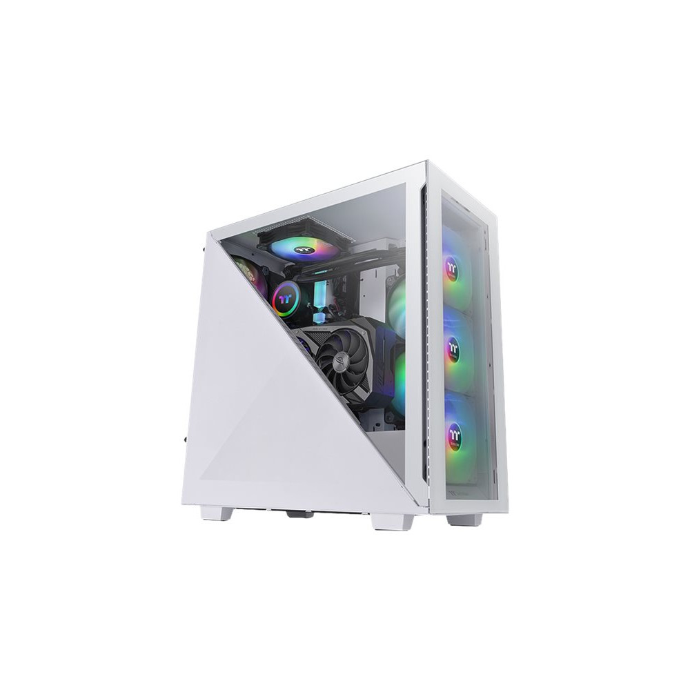 Produktbild för Thermaltake Divider 300 TG Snow - mid tower - ATX