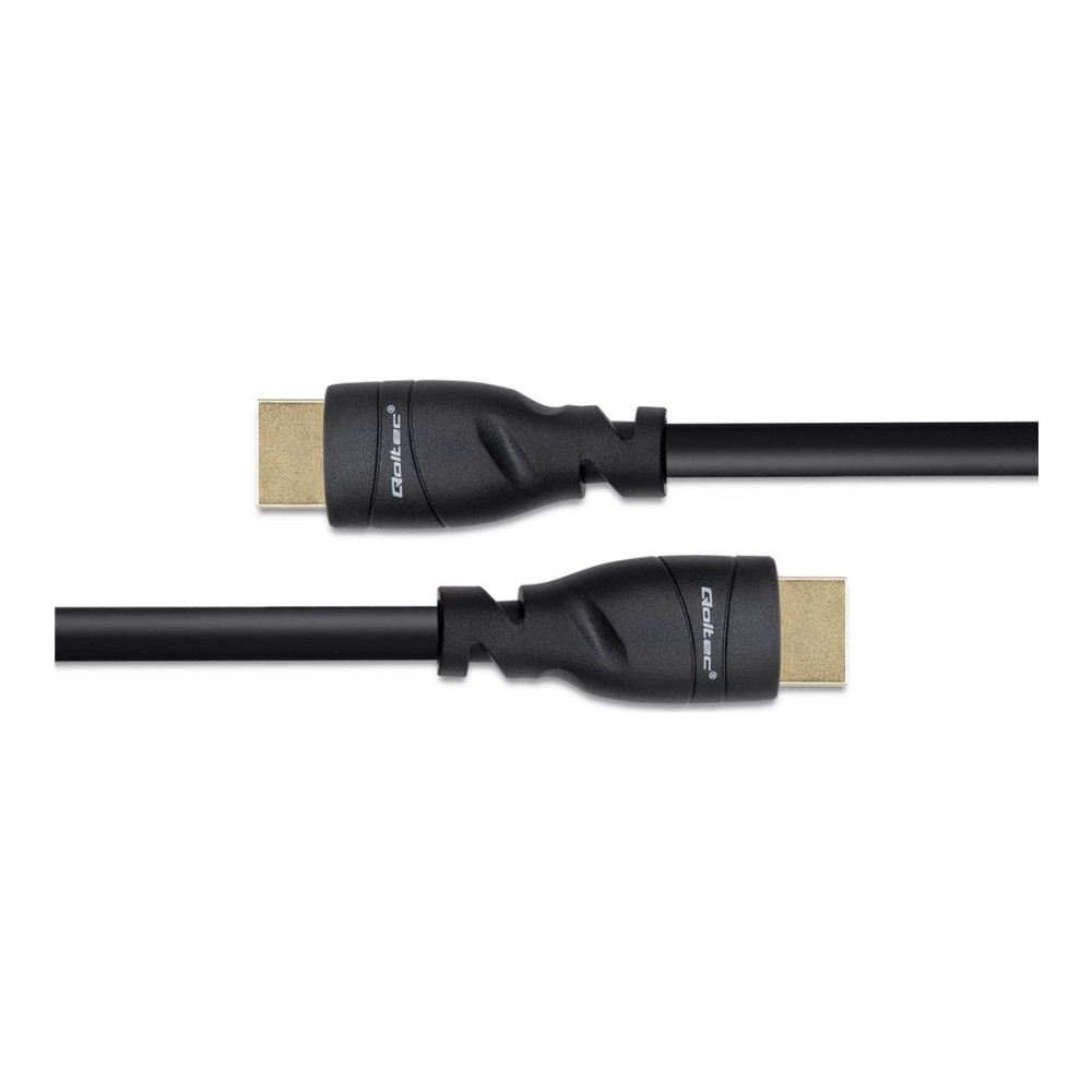 Produktbild för Qoltec GOLD - HDMI-kabel med Ethernet - 5 m