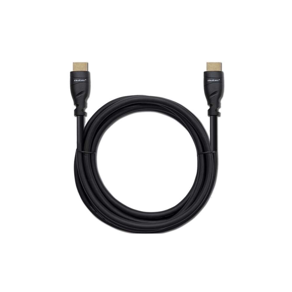 Produktbild för Qoltec GOLD - HDMI-kabel med Ethernet - 5 m