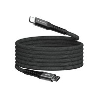 Produktbild för Verbatim Sync and Charge - USB-C / strömkabel - USB-C till USB-C - 1.2 m