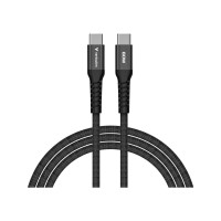Produktbild för Verbatim Sync and Charge - USB-C / strömkabel - USB-C till USB-C - 1.2 m