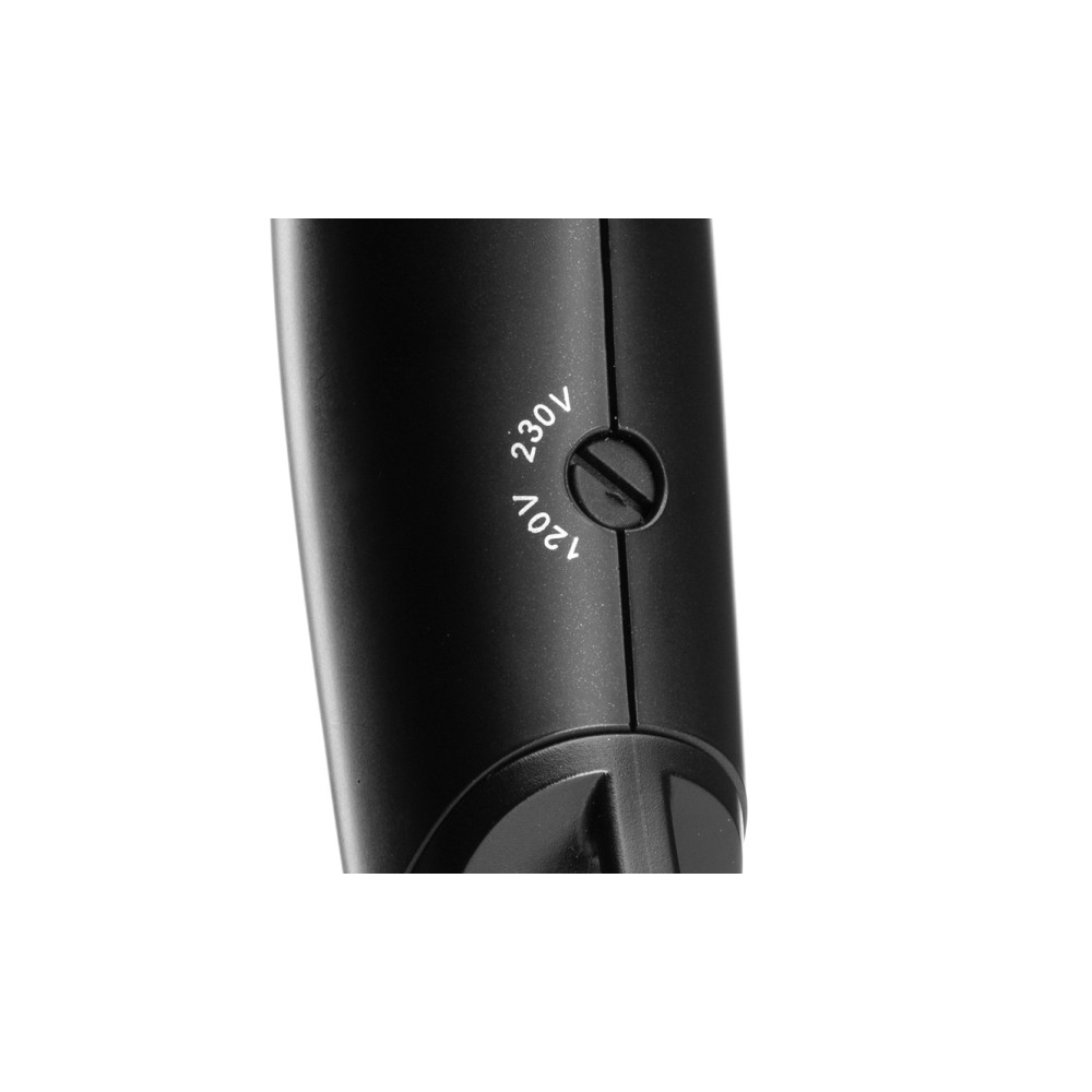Produktbild för OBH Nordica Björn Axén Tools Flow Travel Hairdryer - hårtork - svart